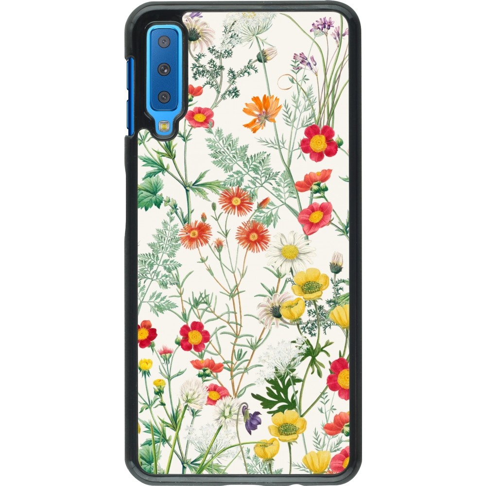 Samsung Galaxy A7 Case Hülle - Flora Botanical Wildlife