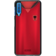 Samsung Galaxy A7 Case Hülle - Albanien personalisierbares Fussballtrikot