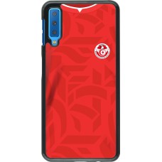 Samsung Galaxy A7 Case Hülle - Tunesien 2022 personalisierbares Fussballtrikot