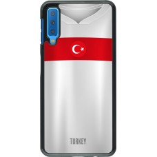 Samsung Galaxy A7 Case Hülle - Türkei personalisierbares Fussballtrikot