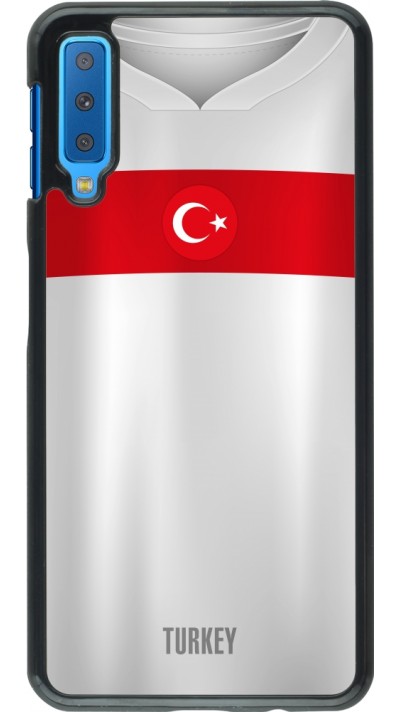 Coque Samsung Galaxy A7 - Maillot de football Turquie personnalisable
