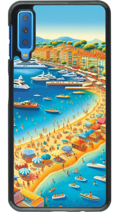 Samsung Galaxy A7 Case Hülle - French Riviera People