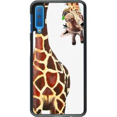 Hülle Samsung Galaxy A7 - Giraffe Fit