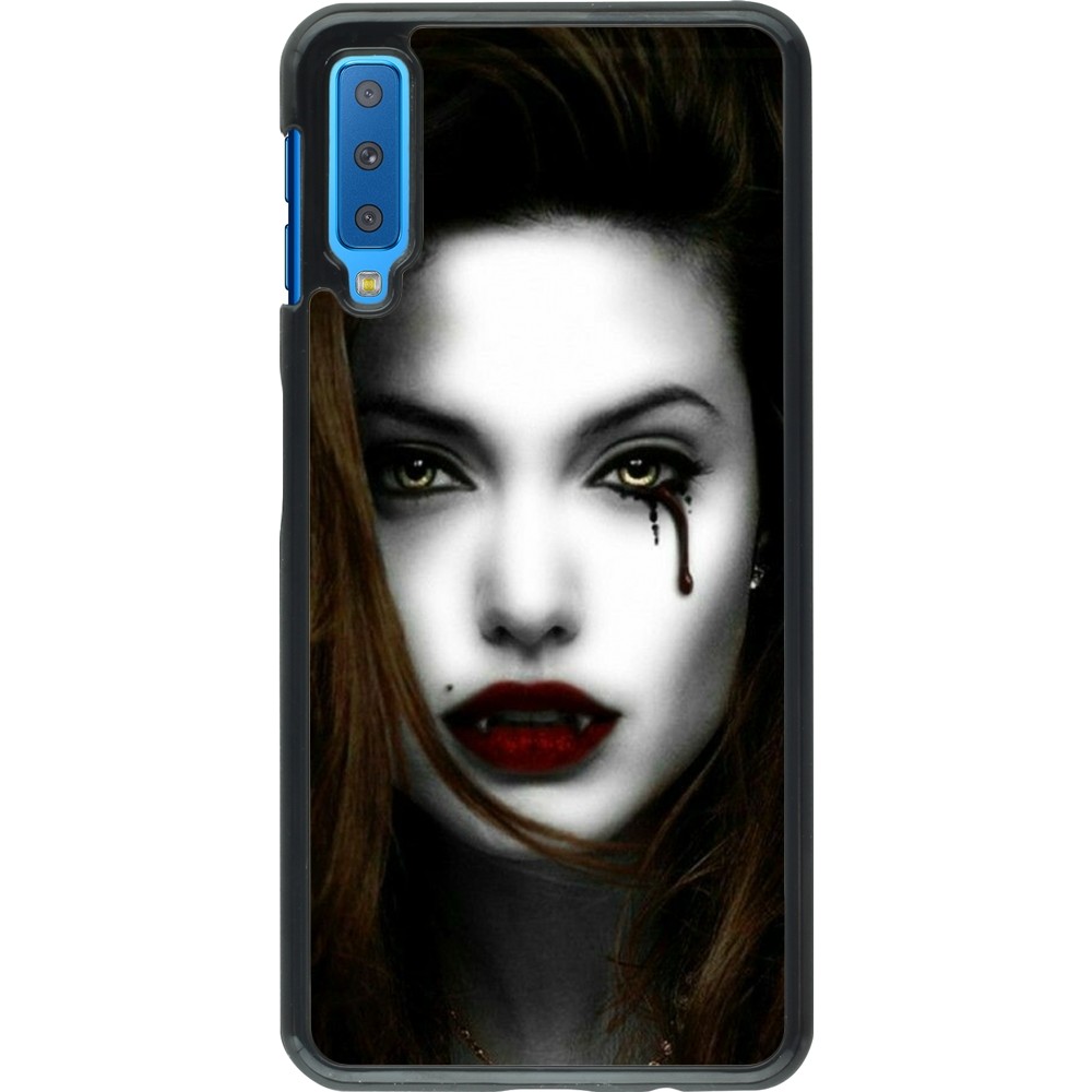 Samsung Galaxy A7 Case Hülle - Halloween 2023 gothic vampire