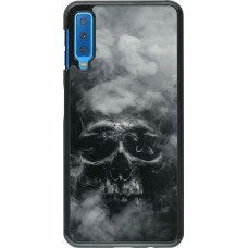 Samsung Galaxy A7 Case Hülle - Halloween 2024 smoky skull