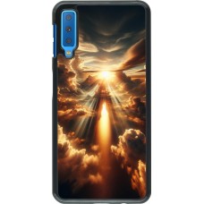 Samsung Galaxy A7 Case Hülle - Himmelsleuchten Zenit