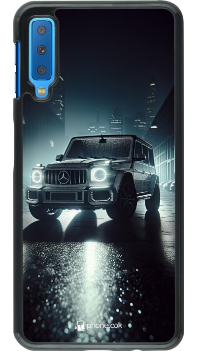 Samsung Galaxy A7 Case Hülle - Mercedes G AMG Nacht