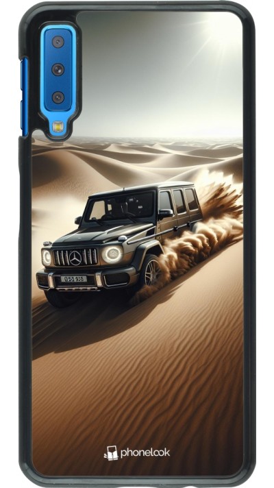 Samsung Galaxy A7 Case Hülle - Mercedes G Drift Wueste