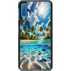 Samsung Galaxy A7 Case Hülle - Strandparadies