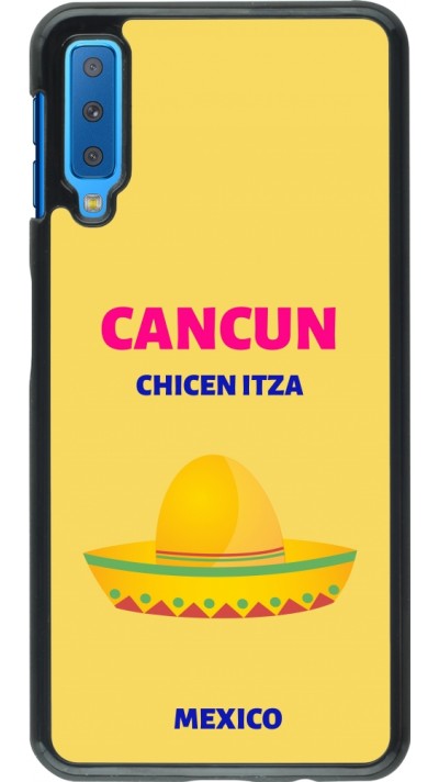 Samsung Galaxy A7 Case Hülle - Pop Summer Destination Cancun