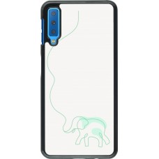 Samsung Galaxy A7 Case Hülle - Spring 23 baby elephant