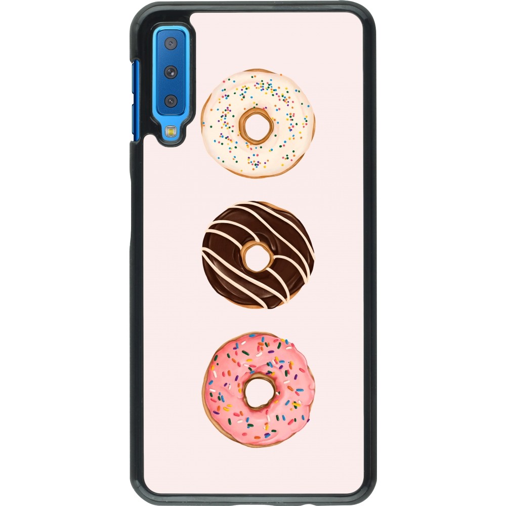 Samsung Galaxy A7 Case Hülle - Spring 23 donuts