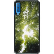 Samsung Galaxy A7 Case Hülle - Spring 23 forest blue sky