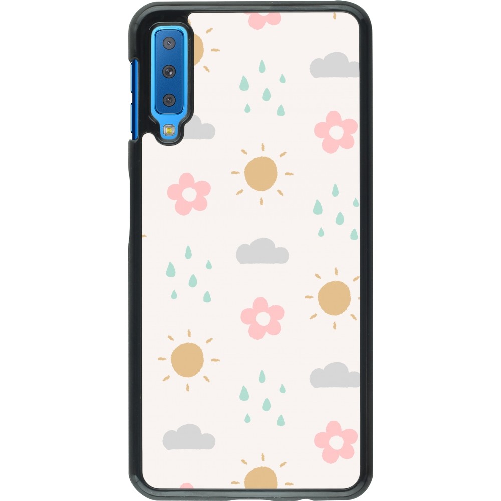 Samsung Galaxy A7 Case Hülle - Spring 23 weather