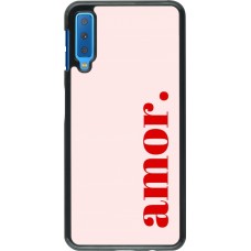 Samsung Galaxy A7 Case Hülle - Valentine 2024 amor