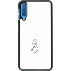 Samsung Galaxy A7 Case Hülle - Valentine 2024 heart by Millennials