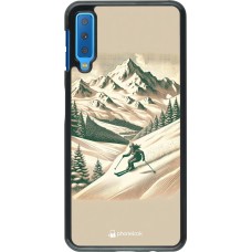 Samsung Galaxy A7 Case Hülle - Vintage Skiberg