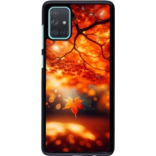 Samsung Galaxy A71 Case Hülle - Herbst Magisch Orange