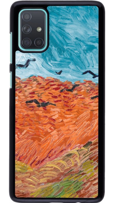 Samsung Galaxy A71 Case Hülle - Autumn 22 Van Gogh style