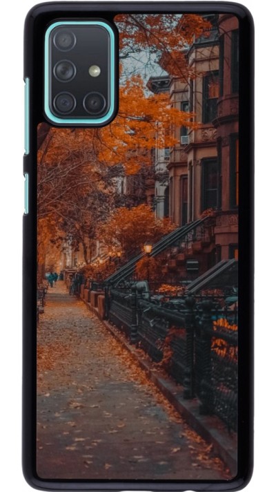 Samsung Galaxy A71 Case Hülle - Autumn 2024 city