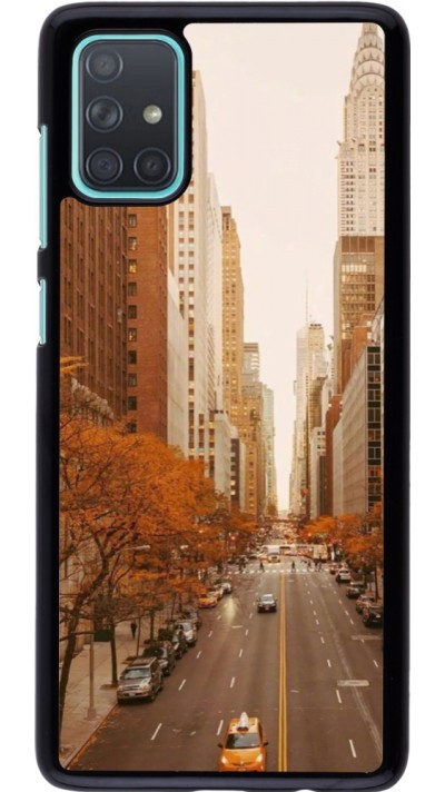 Samsung Galaxy A71 Case Hülle - Autumn 2024 New York city