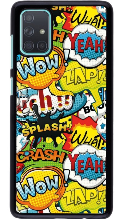 Samsung Galaxy A71 Case Hülle - Cartoons slogans