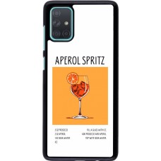 Samsung Galaxy A71 Case Hülle - Cocktail Rezept Aperol Spritz