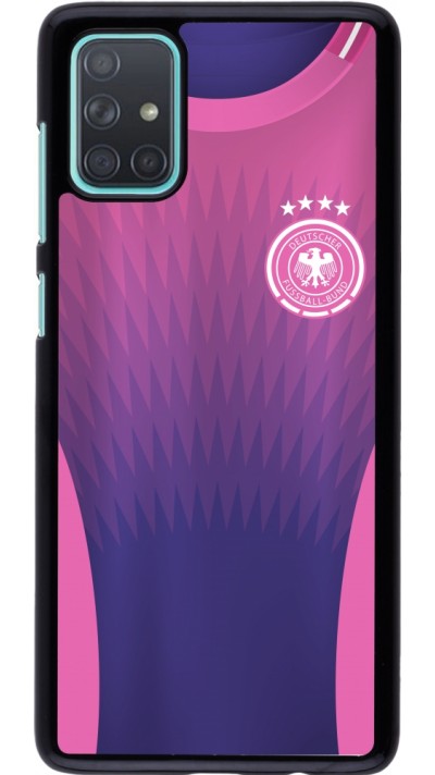 Samsung Galaxy A71 Case Hülle - Deutschland Away personalisierbares Fussballtrikot