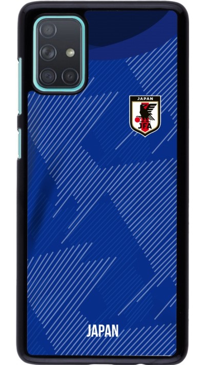 Samsung Galaxy A71 Case Hülle - Japan 2022 personalisierbares Fussballtrikot