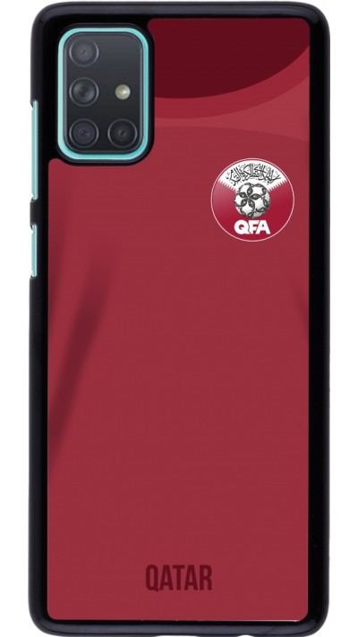 Samsung Galaxy A71 Case Hülle - Katar 2022 personalisierbares Fussballtrikot