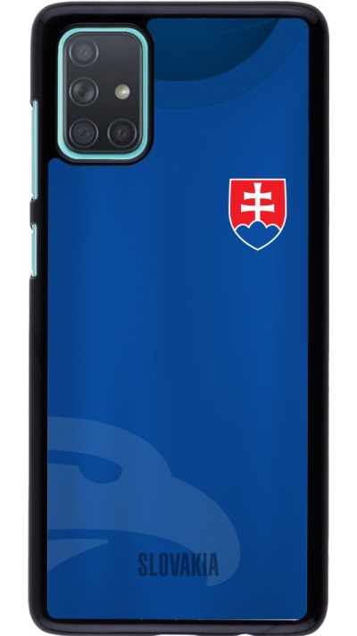 Samsung Galaxy A71 Case Hülle - Fussballtrikot Slowakei