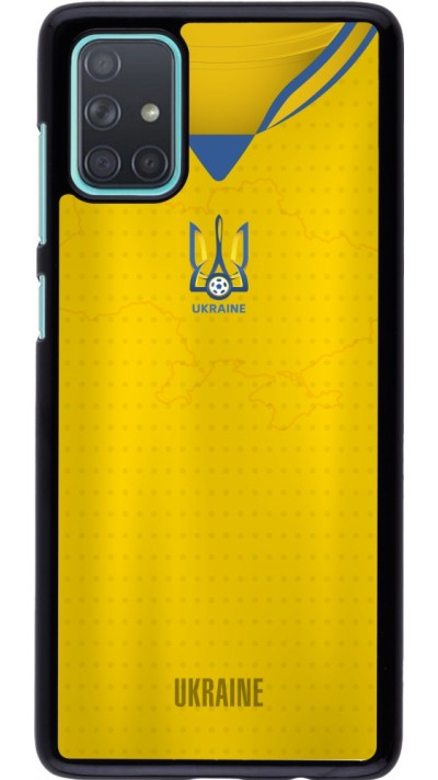 Samsung Galaxy A71 Case Hülle - Fussballtrikot Ukraine