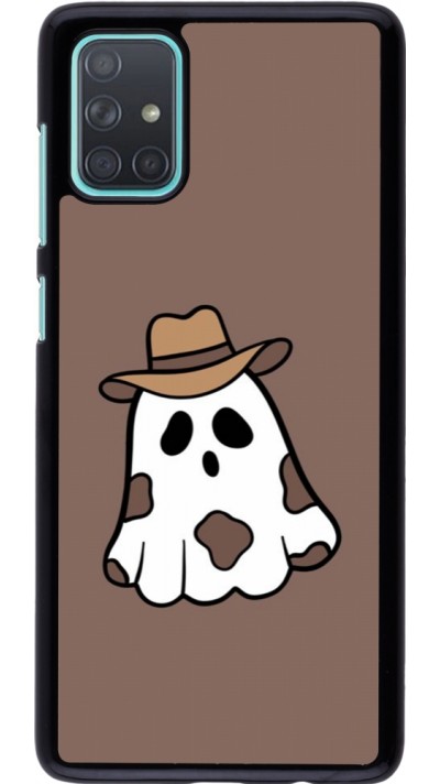 Samsung Galaxy A71 Case Hülle - Halloween 2024 cowboy ghost