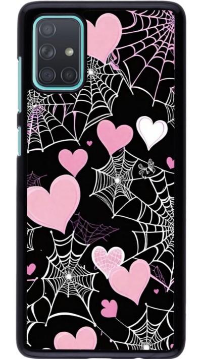 Samsung Galaxy A71 Case Hülle - Halloween 2024 girly