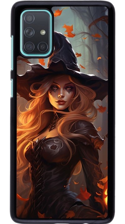 Samsung Galaxy A71 Case Hülle - Halloween 2024 sexy witch