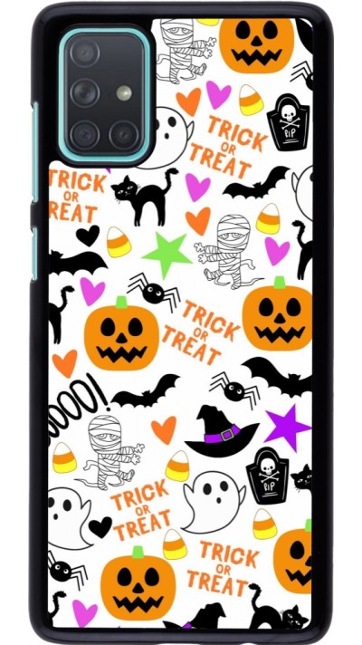 Samsung Galaxy A71 Case Hülle - Halloween 2024 trick or treat