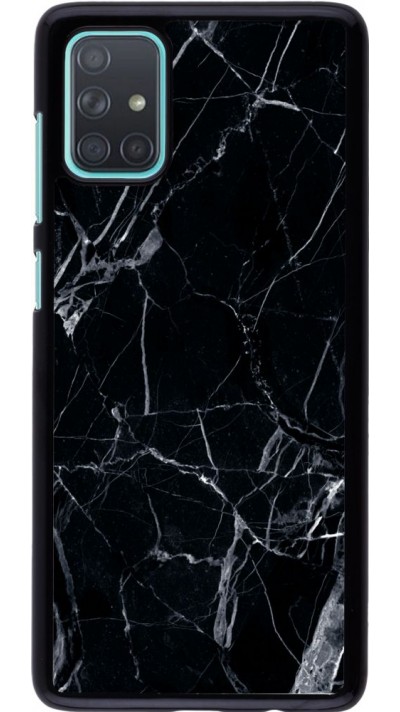 Hülle Samsung Galaxy A71 - Marble Black 01