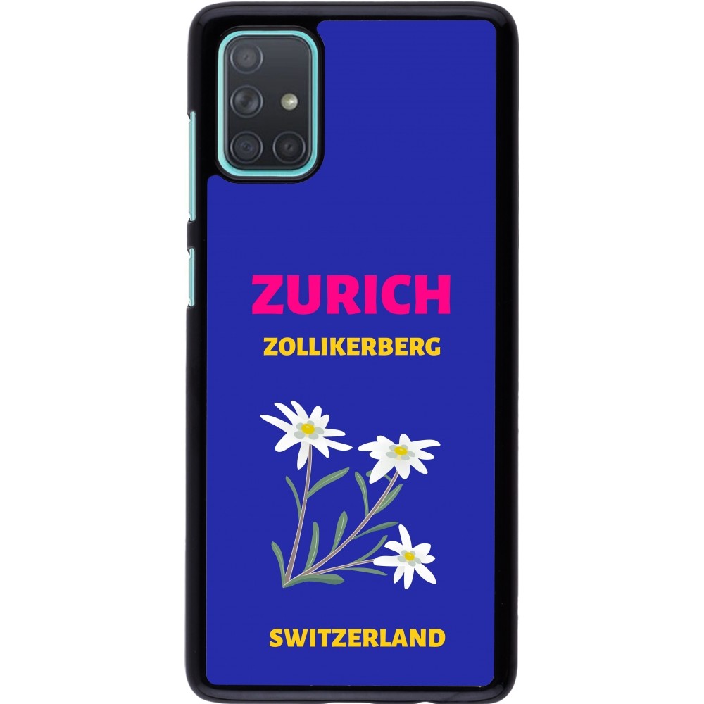 Samsung Galaxy A71 Case Hülle - Pop Summer Destination Zurich