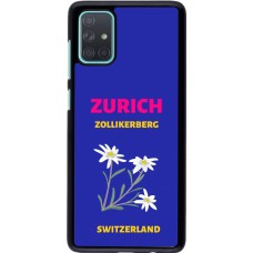 Samsung Galaxy A71 Case Hülle - Pop Summer Destination Zurich