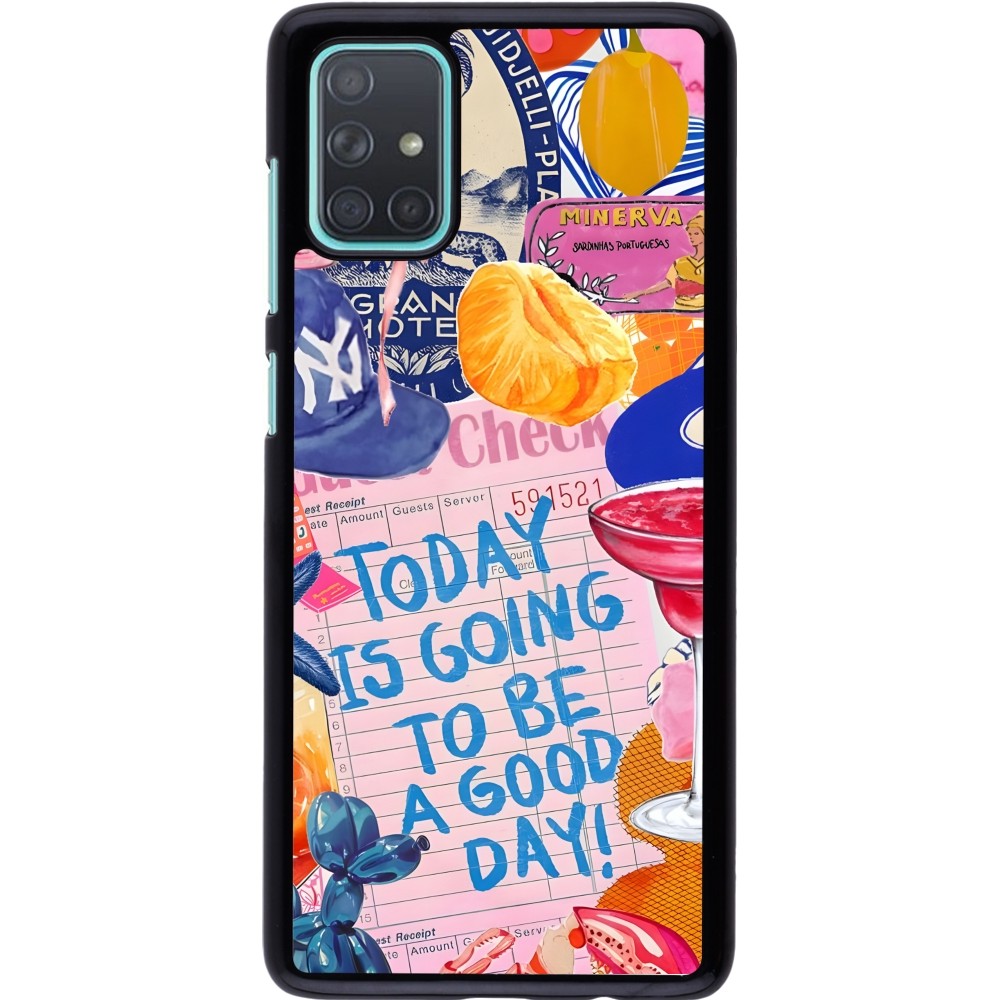 Samsung Galaxy A71 Case Hülle - Preppy Today is Going to be a good day