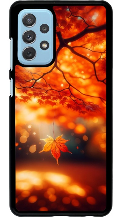 Samsung Galaxy A72 Case Hülle - Herbst Magisch Orange