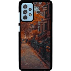 Samsung Galaxy A72 Case Hülle - Autumn 2024 city