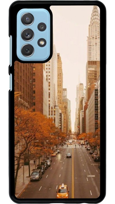 Samsung Galaxy A72 Case Hülle - Autumn 2024 New York city