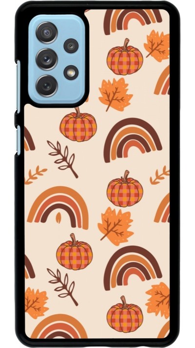 Samsung Galaxy A72 Case Hülle - Autumn 2024 rainbow