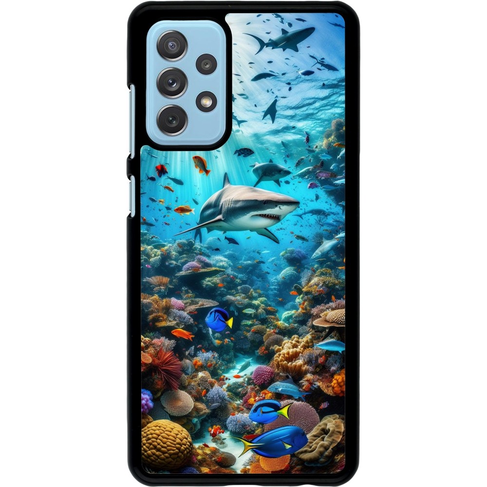 Samsung Galaxy A72 Case Hülle - Bora Bora Meer und Wunder