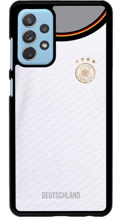 Samsung Galaxy A72 Case Hülle - Deutschland 2022 personalisierbares Fußballtrikot