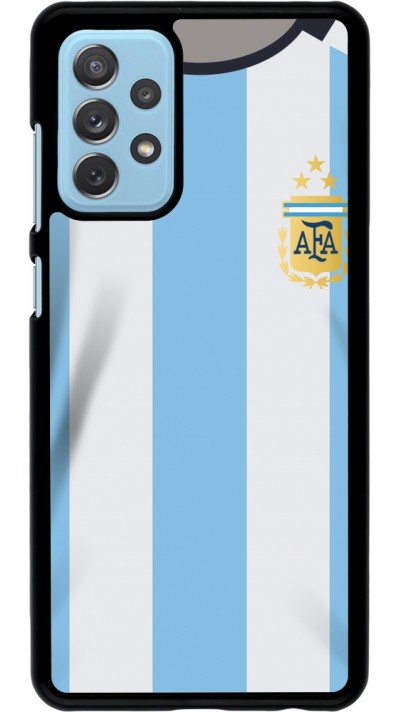 Samsung Galaxy A72 Case Hülle - Argentinien 2022 personalisierbares Fussballtrikot