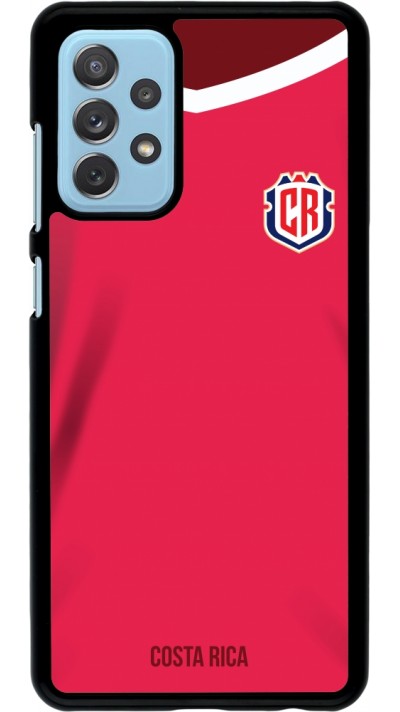 Samsung Galaxy A72 Case Hülle - Costa Rica 2022 personalisierbares Fussballtrikot