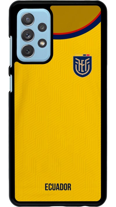 Samsung Galaxy A72 Case Hülle - Ecuador 2022 Fußballtrikot