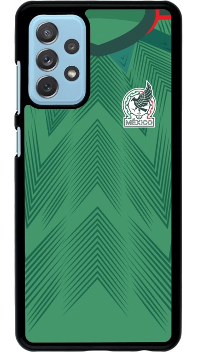 Samsung Galaxy A72 Case Hülle - Mexiko 2022 personalisierbares Fussballtrikot